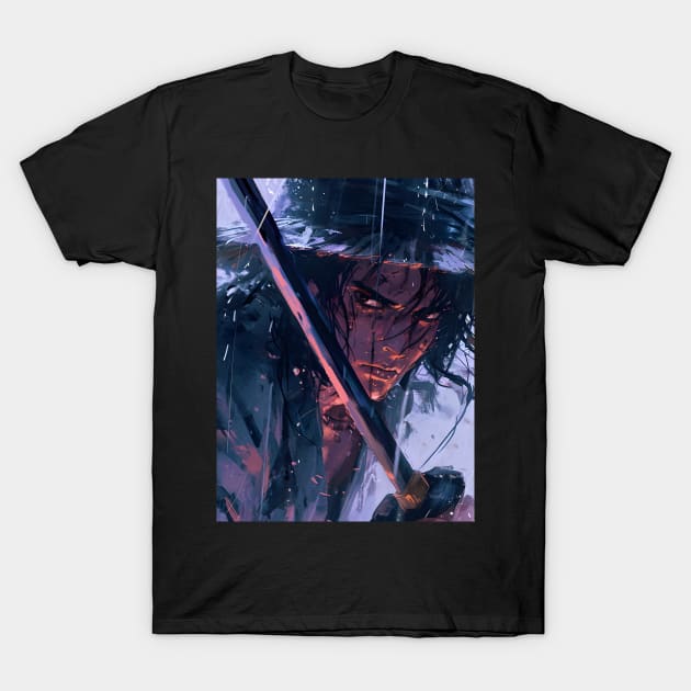 Vagabond Chronicles: Samurai Journeys, Manga Excellence, and Artistic Wonders Unveiled T-Shirt by insaneLEDP